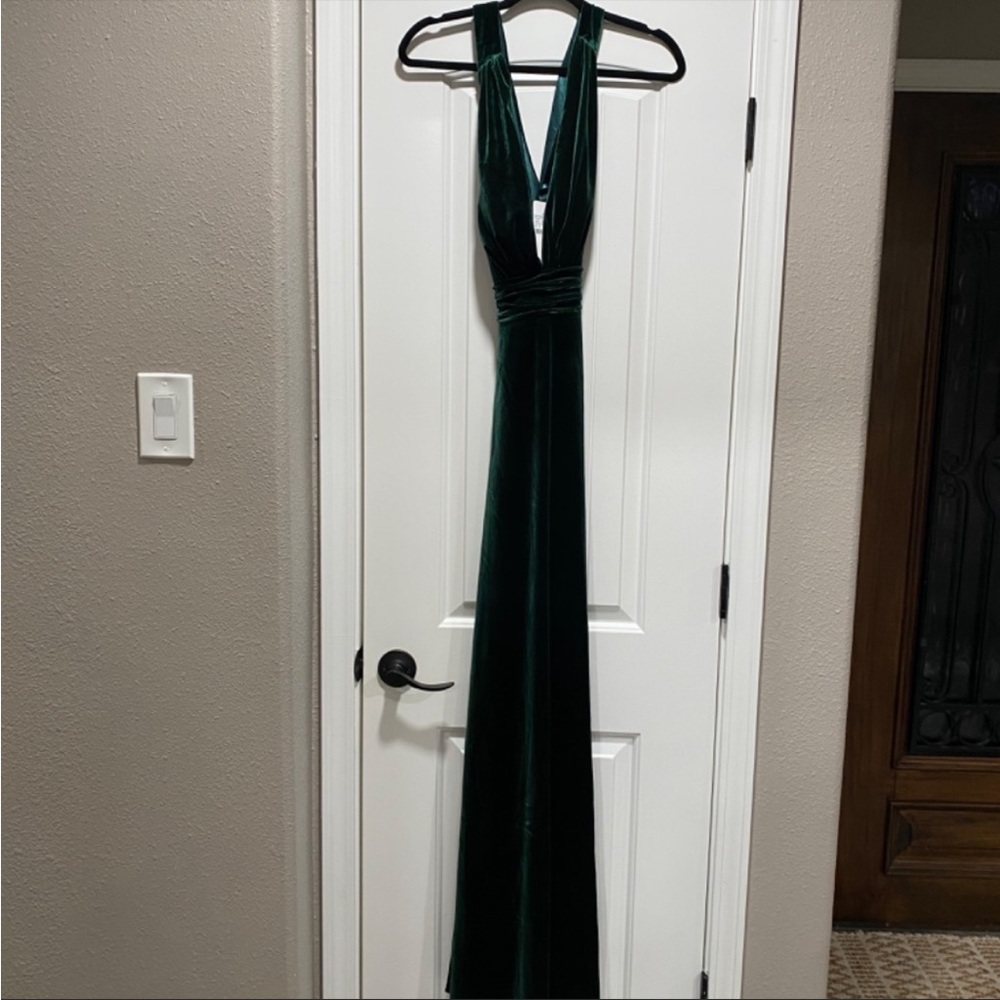 Revelry Dylan Velvet Dress